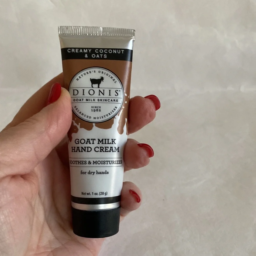 DIONIS Milk & Honey Goat Milk Hand Cream 1.0oz NIP SEALED